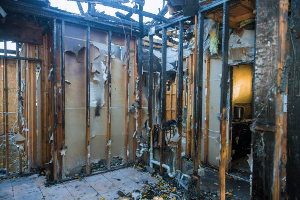 Professional Emergency Fire Cleanup technician working in Litchfield Park, AZ